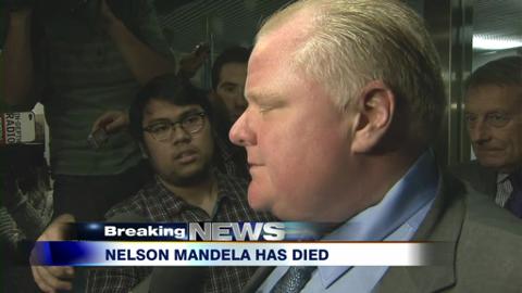 Mayor Ford on Nelson Mandela’s death