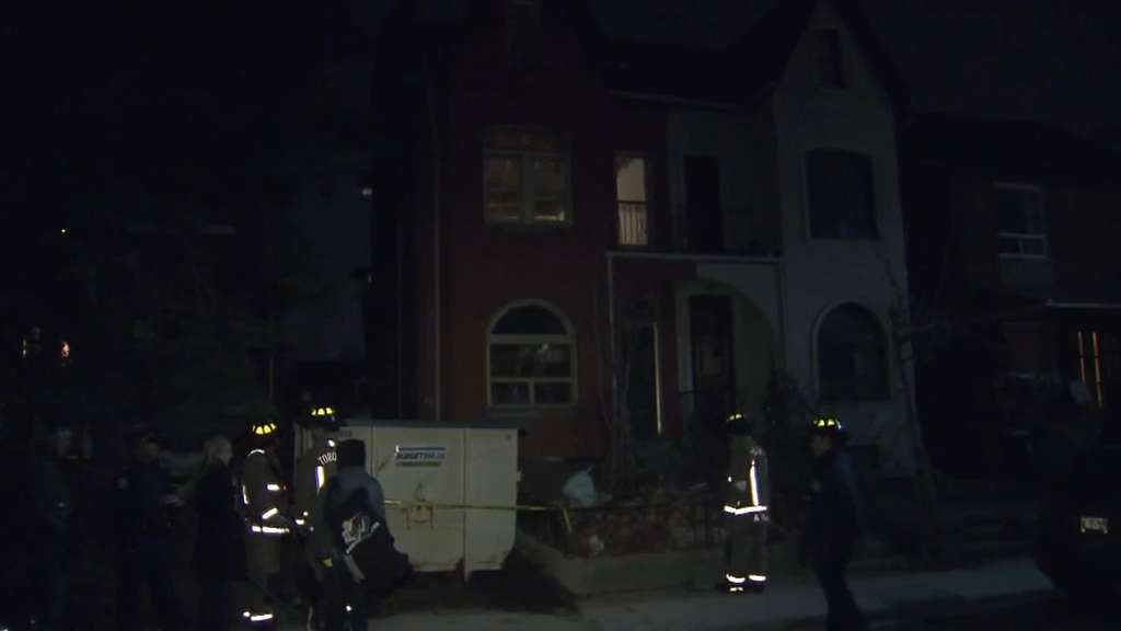 Wall collapses at Roxton Road home